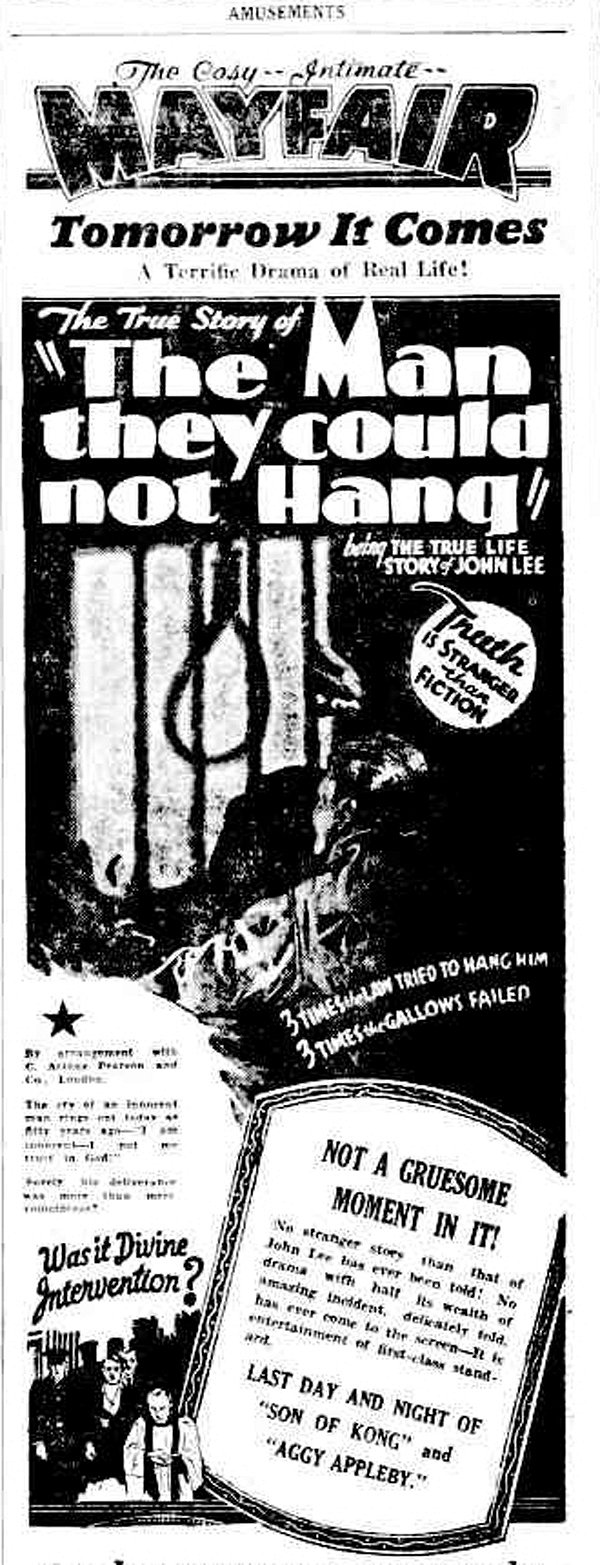 The Man They Could Not Hang - Affiches