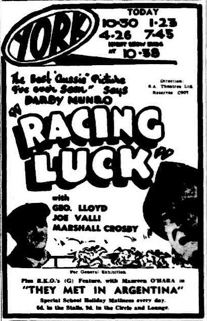 Racing Luck - Affiches
