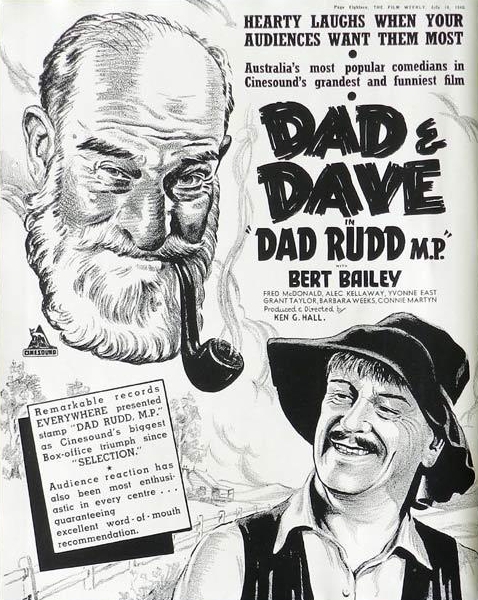 Dad Rudd, M.P. - Carteles