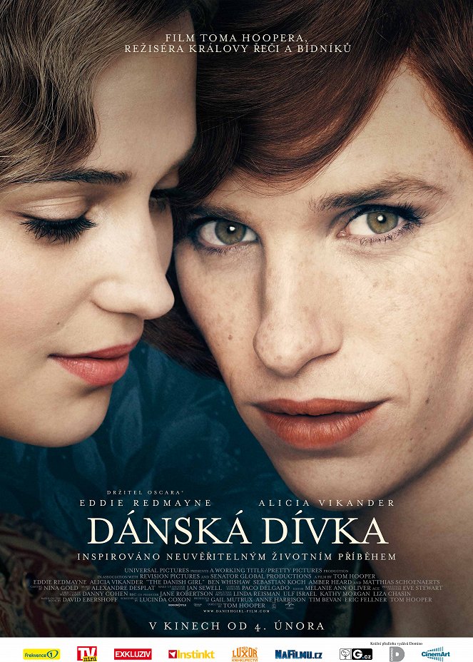 Dánská dívka - Plakáty