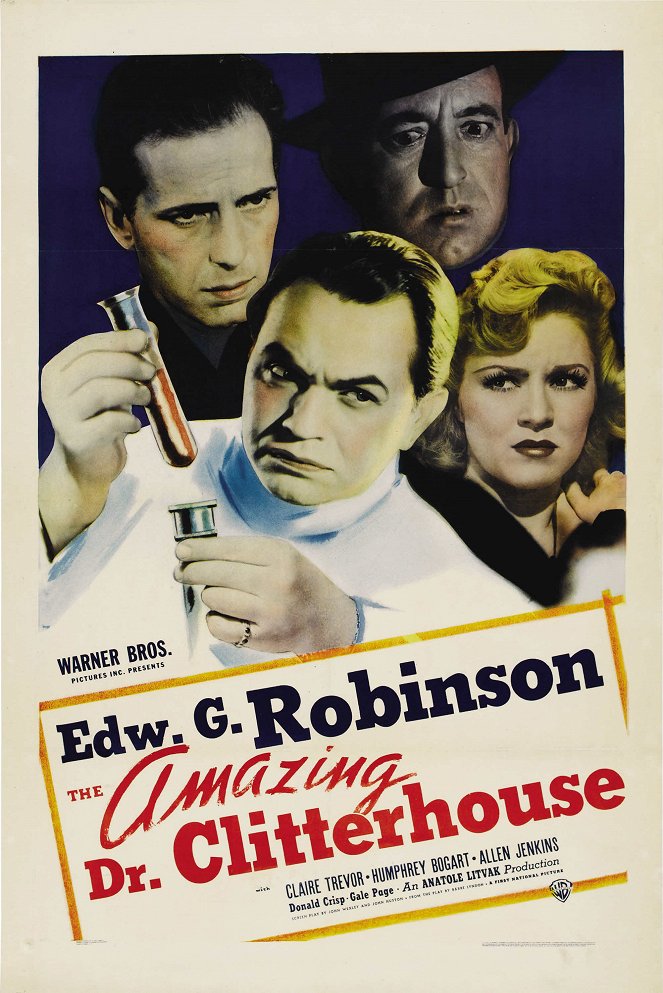 The Amazing Dr. Clitterhouse - Plakate