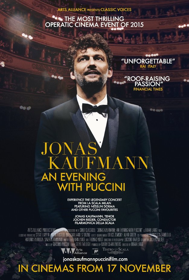 Jonas Kaufmann: An Evening with Puccini - Cartazes
