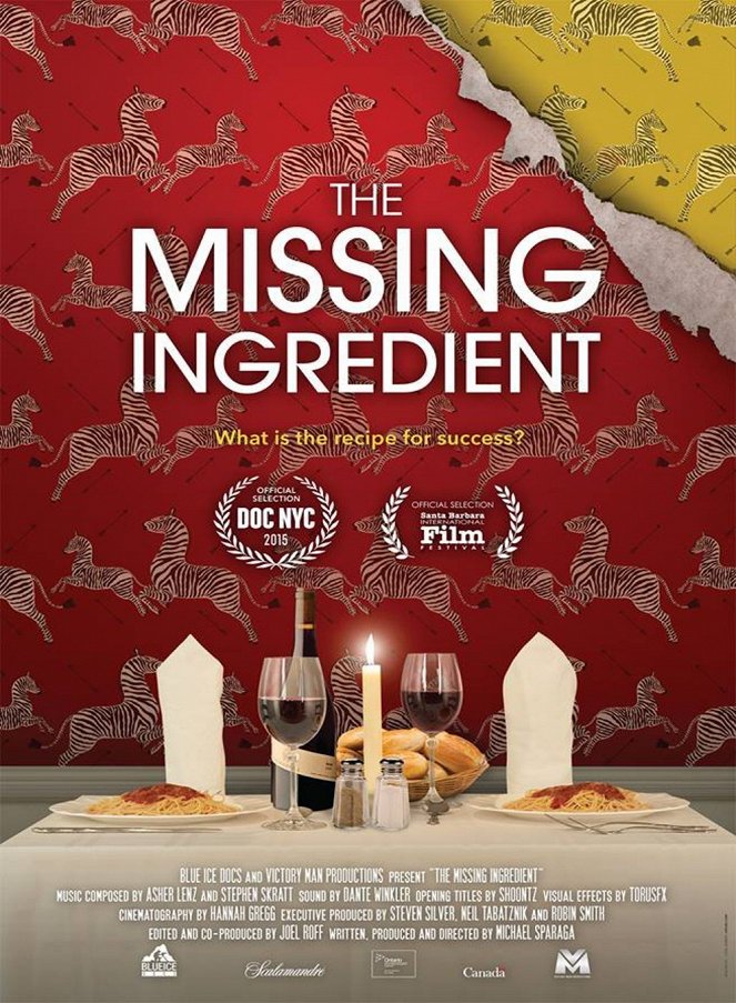 The Missing Ingredient - Affiches