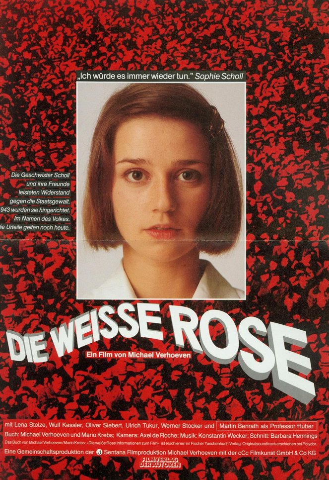 Bílá růže - Plakáty