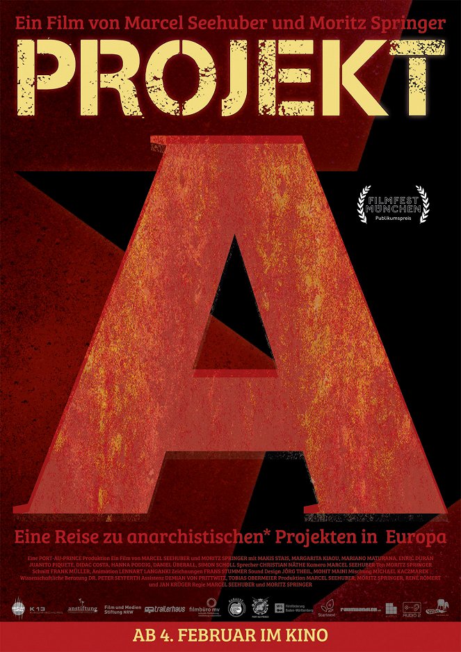 Projekt A - Eine Reise zu anarchistischen Projekten in Europa - Posters