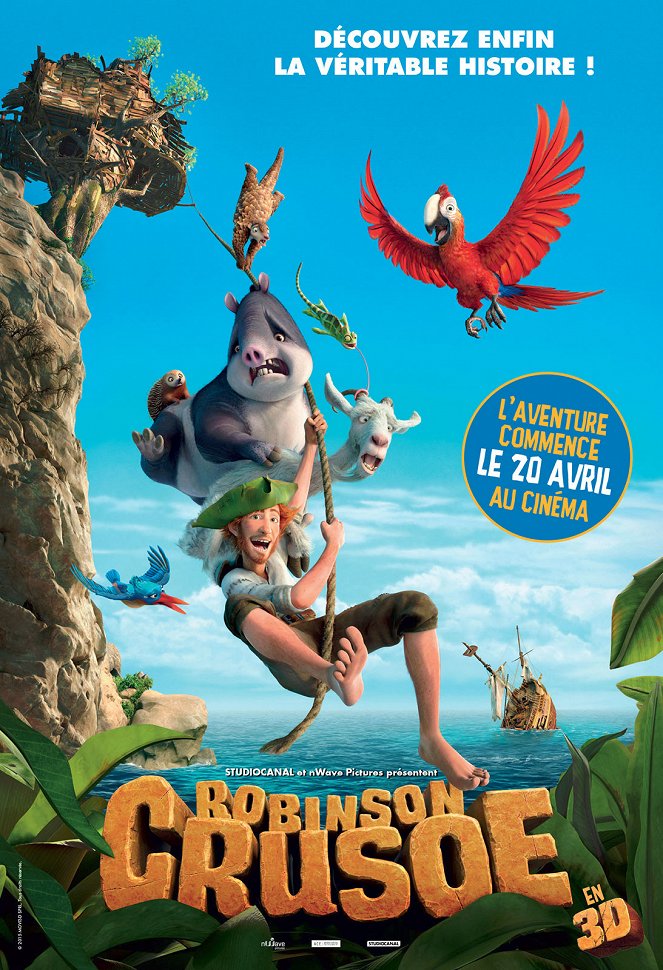 Robinson Crusoe: Na ostrově zvířátek - Plakáty