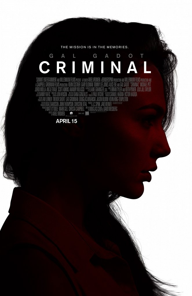 Criminal - Un espion dans la tête - Affiches