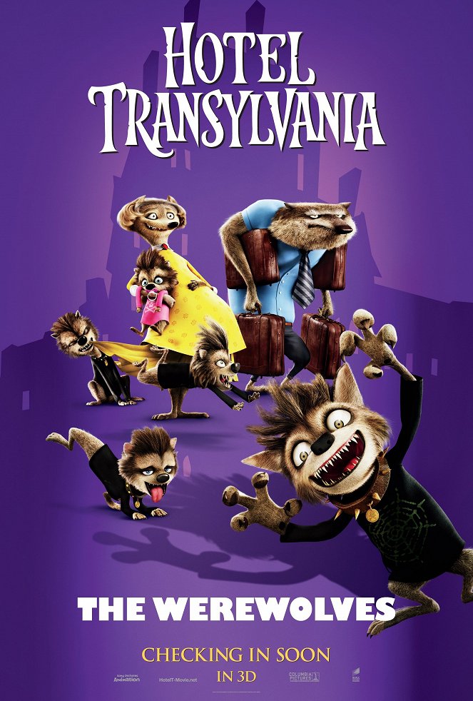 Hotel Transylvania - Ahol a szörnyek lazulnak - Plakátok