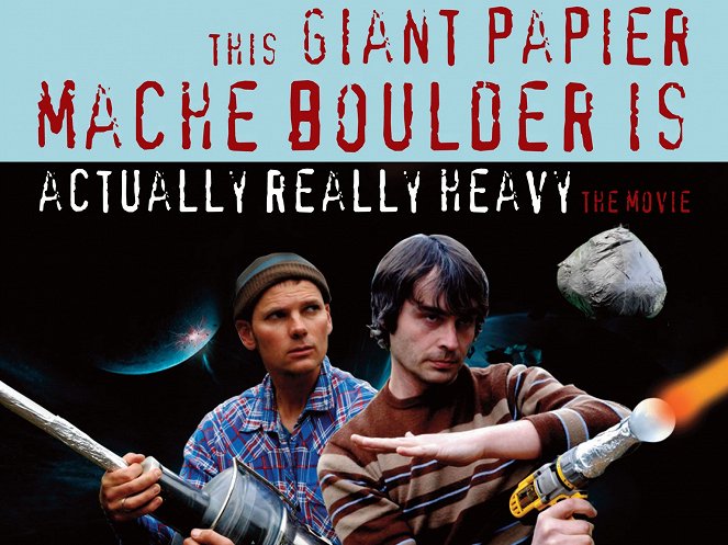 This Giant Papier-Mâché Boulder Is Actually Really Heavy - Plakátok