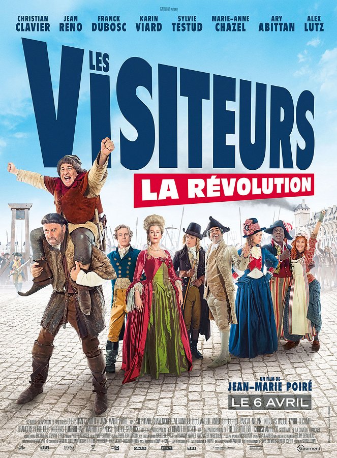 Los visitantes la lían (en la Revolución Francesa) - Carteles