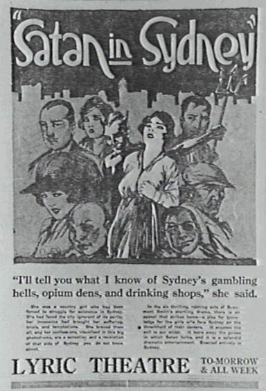 Satan in Sydney - Plakate