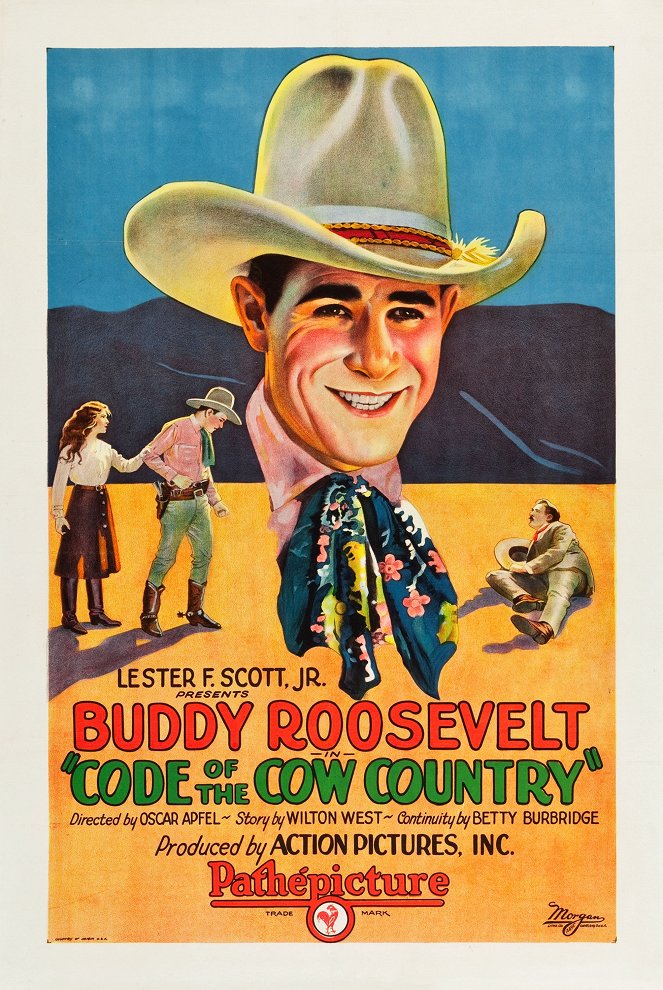 Code of the Cow Country - Affiches
