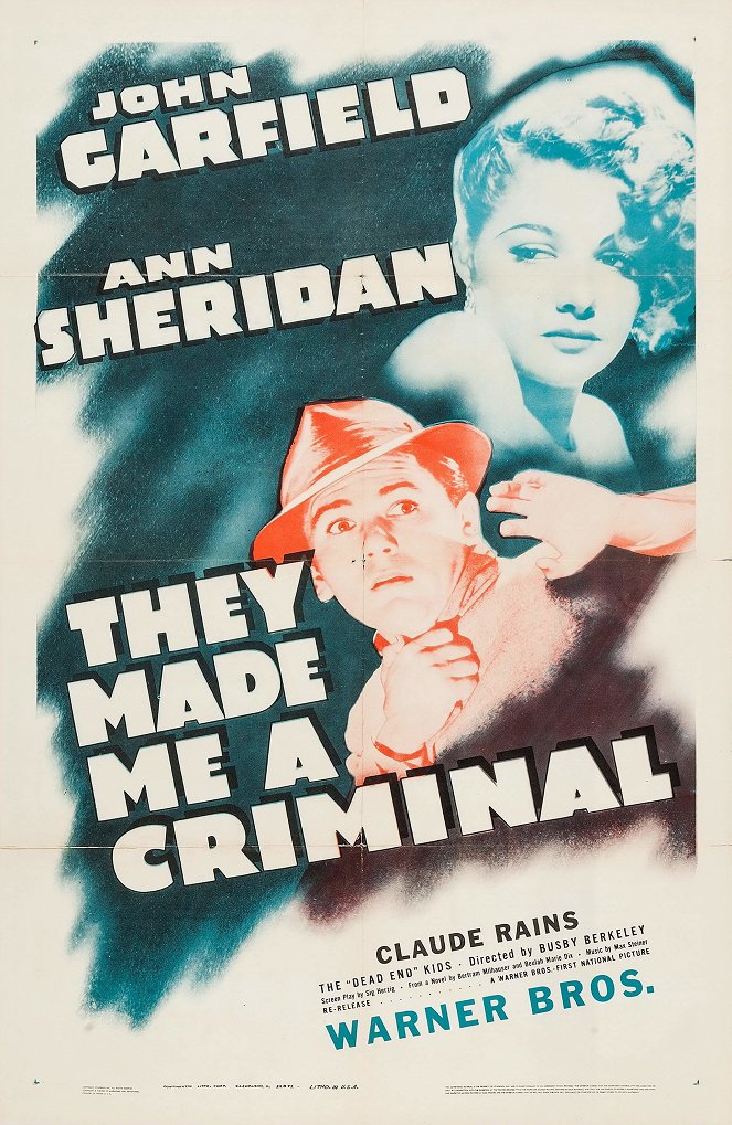 They Made Me a Criminal - Plakate