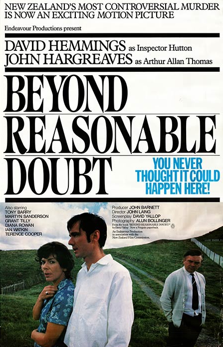 Beyond Reasonable Doubt - Affiches
