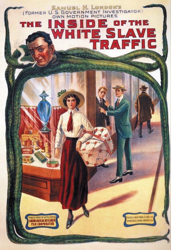 The Inside of the White Slave Traffic - Plakaty