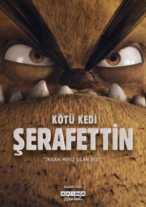 Kötü Kedi Serafettin - Plakaty