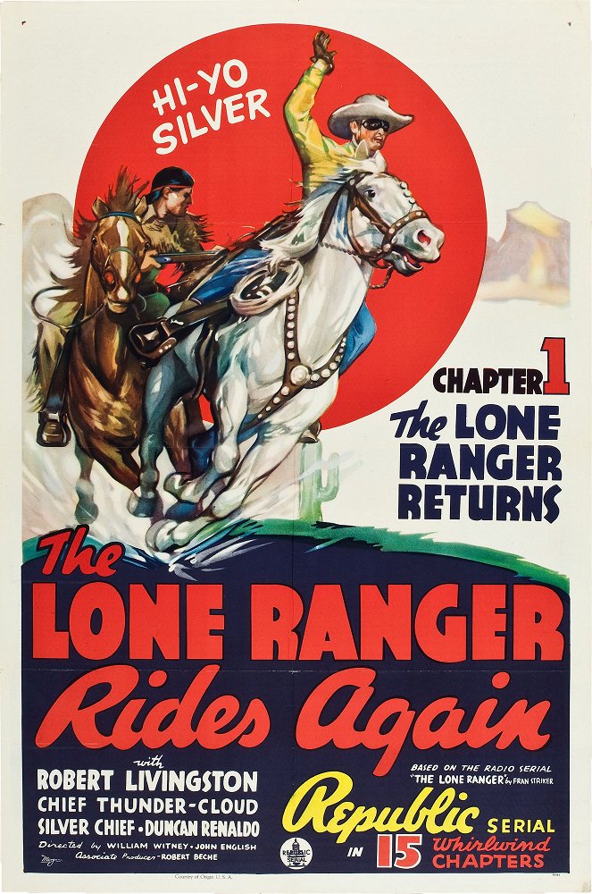 The Lone Ranger Rides Again - Cartazes