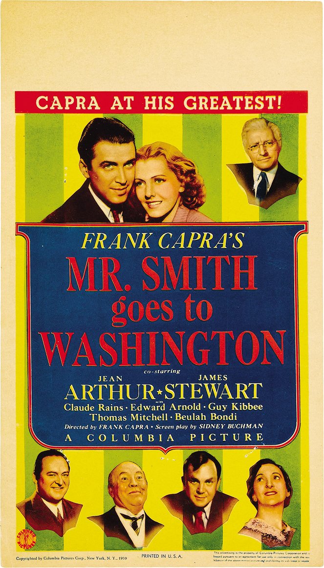 Mr. Smith geht nach Washington - Plakate