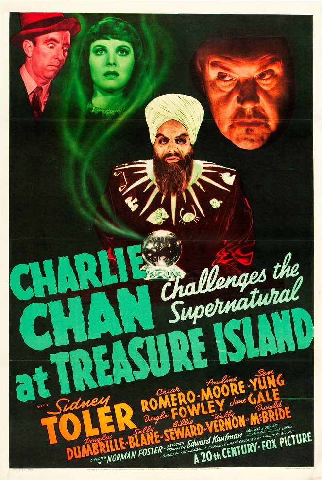 Charlie Chan at Treasure Island - Plakaty