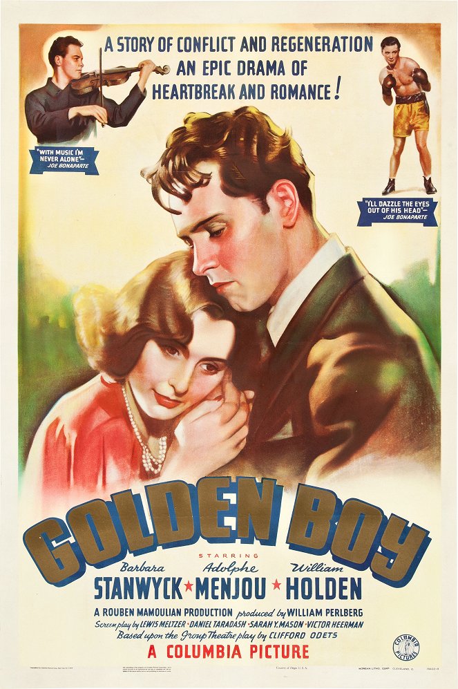 Golden Boy - Plakate