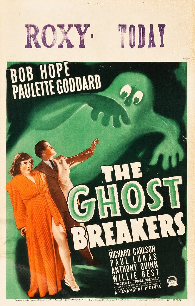The Ghost Breakers - Posters