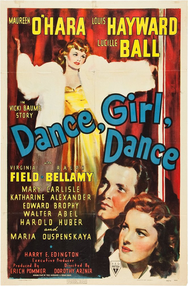 Dance, Girl, Dance - Plakáty