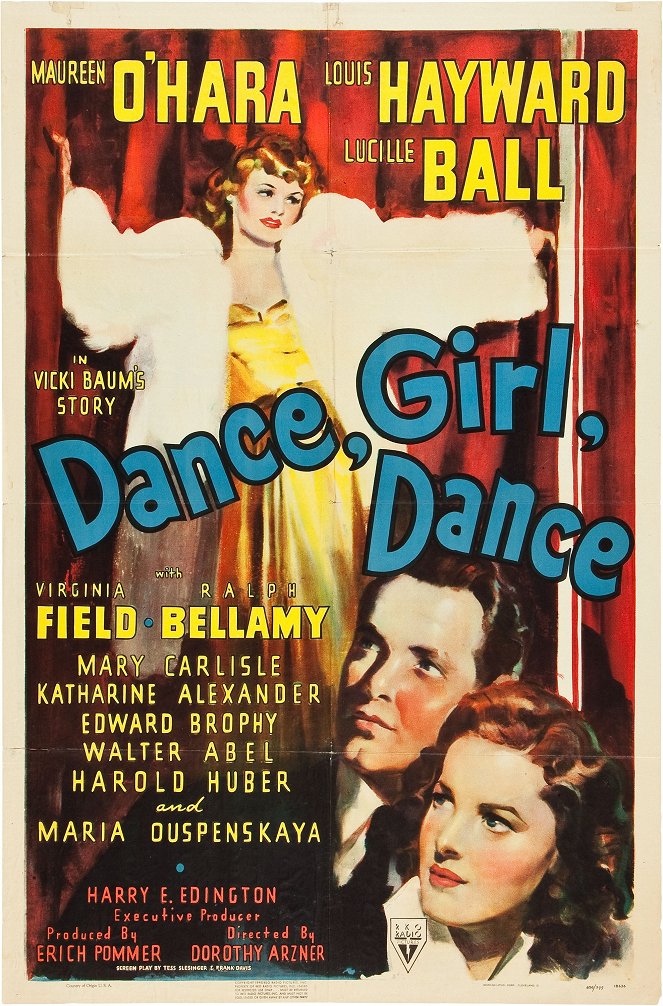 Dance, Girl, Dance - Carteles