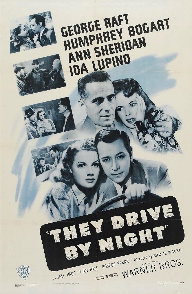 They Drive by Night - Cartazes