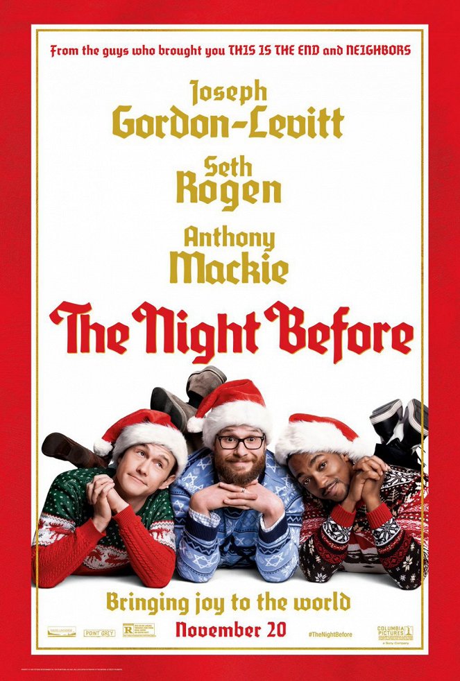 The Night Before - Affiches