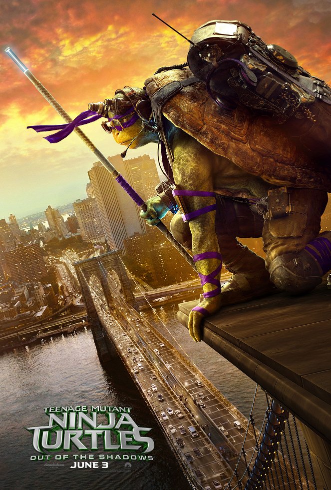 Teenage Mutant Ninja Turtles 2: Out Of The Shadows - Plakate