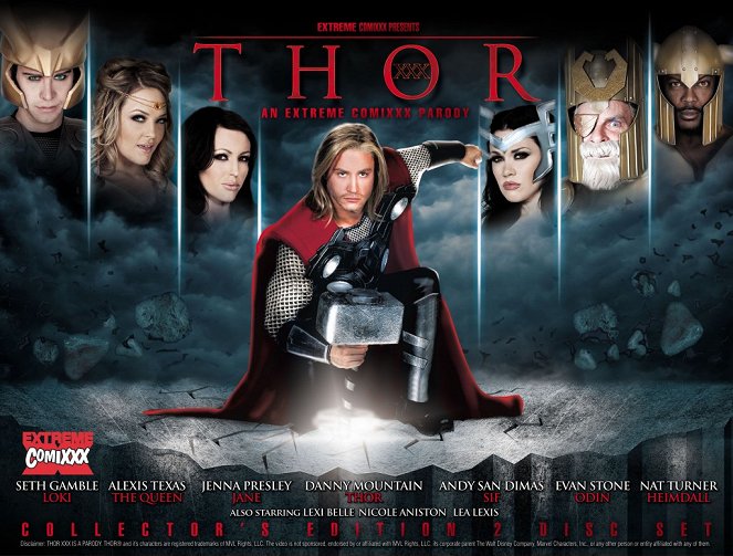 Thor: A XXX Parody - Plagáty