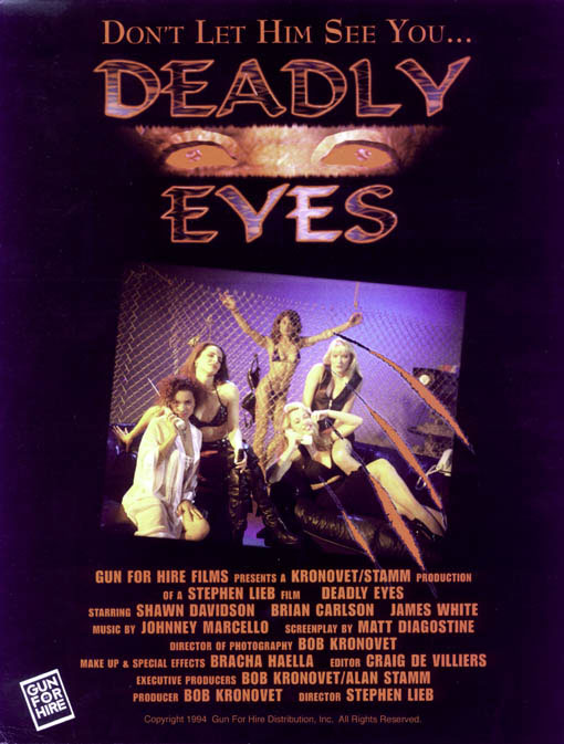 Deadly Eyes - Affiches