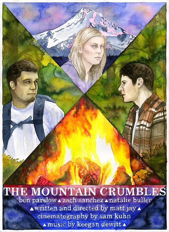 The Mountain Crumbles - Affiches