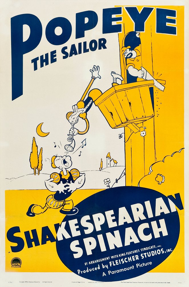 Shakespearian Spinach - Plakátok