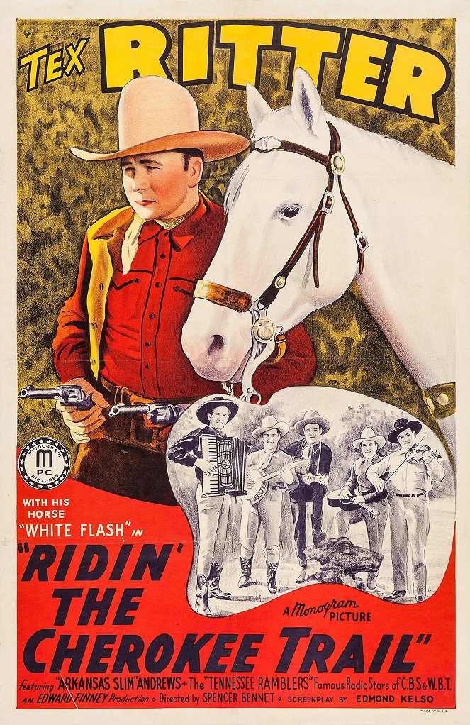 Ridin' the Cherokee Trail - Plakaty