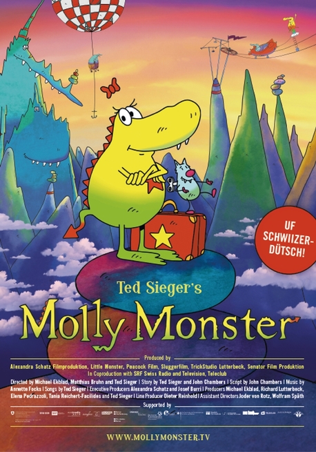 El regalo de Molly Monster - Carteles