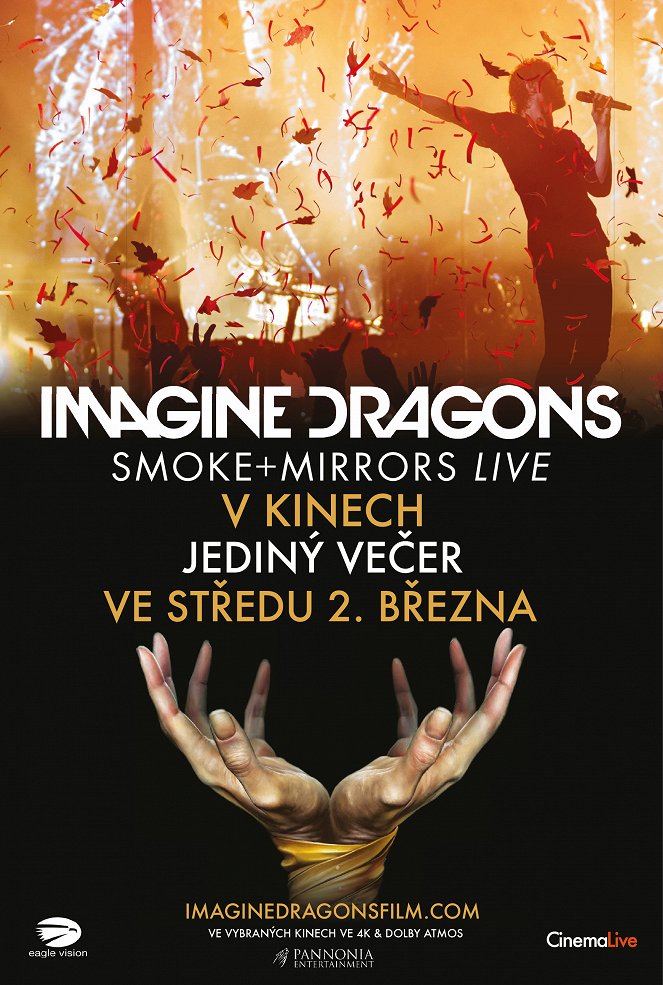 Imagine Dragons: Smoke + Mirrors Live - Plakáty