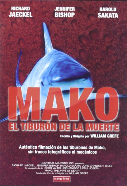 Mako, el tiburón de la muerte - Carteles