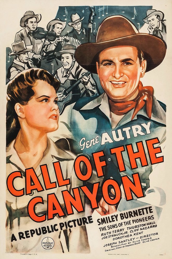 Call of the Canyon - Cartazes