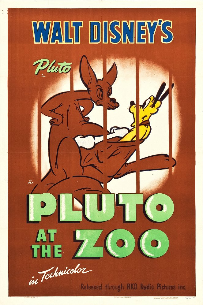 Pluto at the Zoo - Plakaty