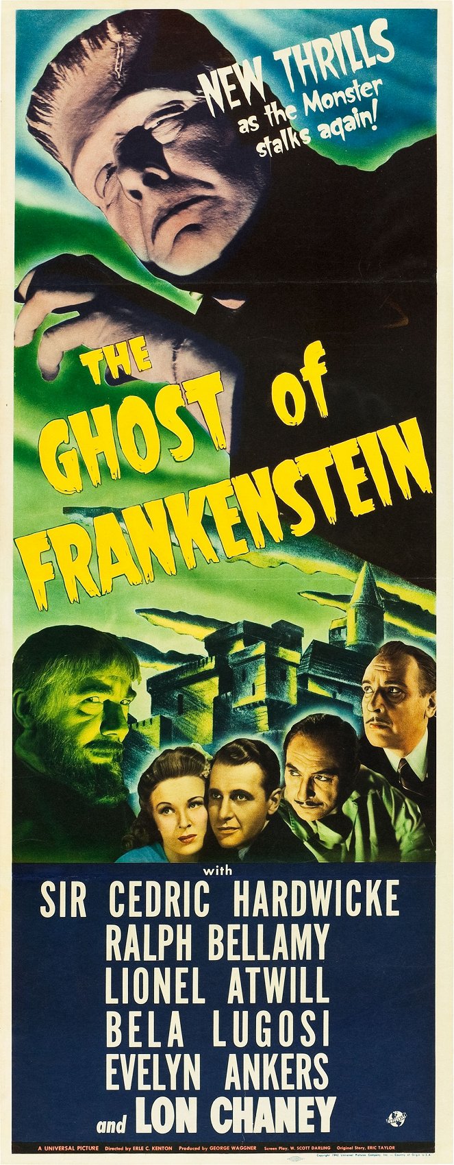 A Sombra de Frankenstein - Cartazes