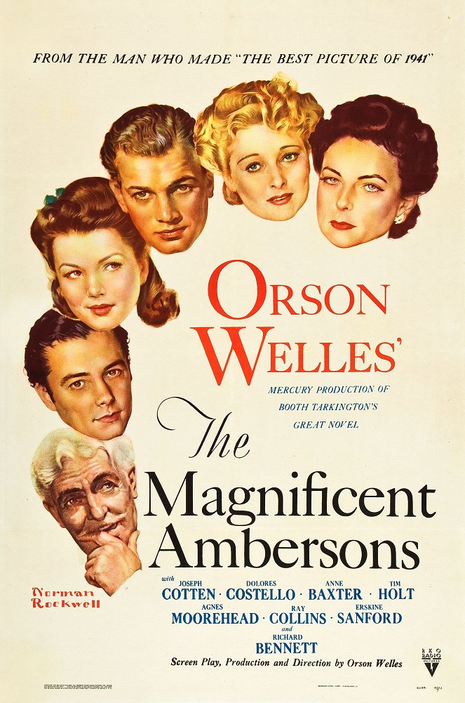 Az Ambersonok tündöklése - Plakátok