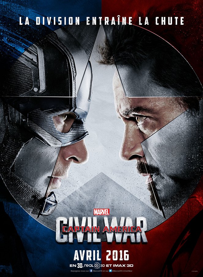 Captain America : Civil War - Affiches