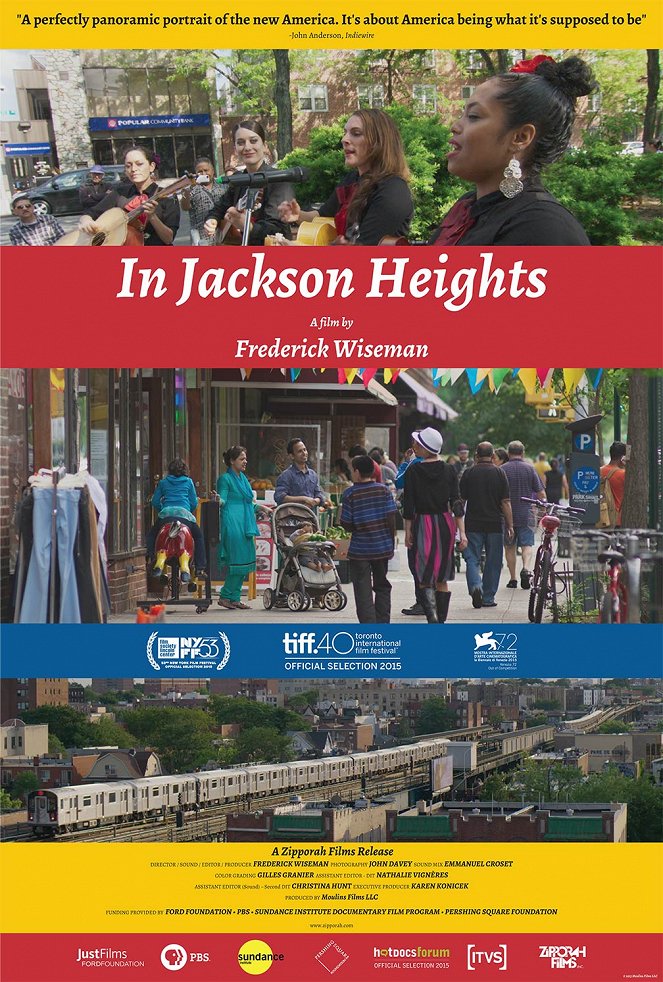 En Jackson Heights - Carteles