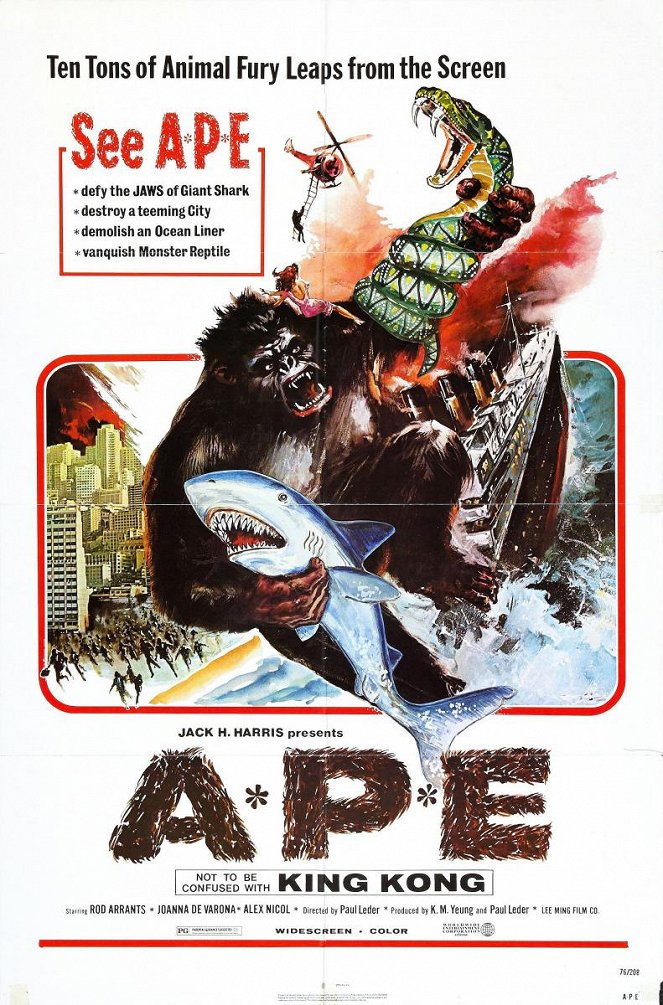 Ape - Plakátok