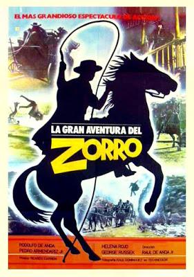 La gran aventura del Zorro - Carteles