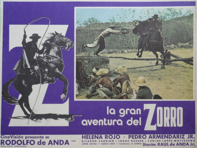 La gran aventura del Zorro - Posters