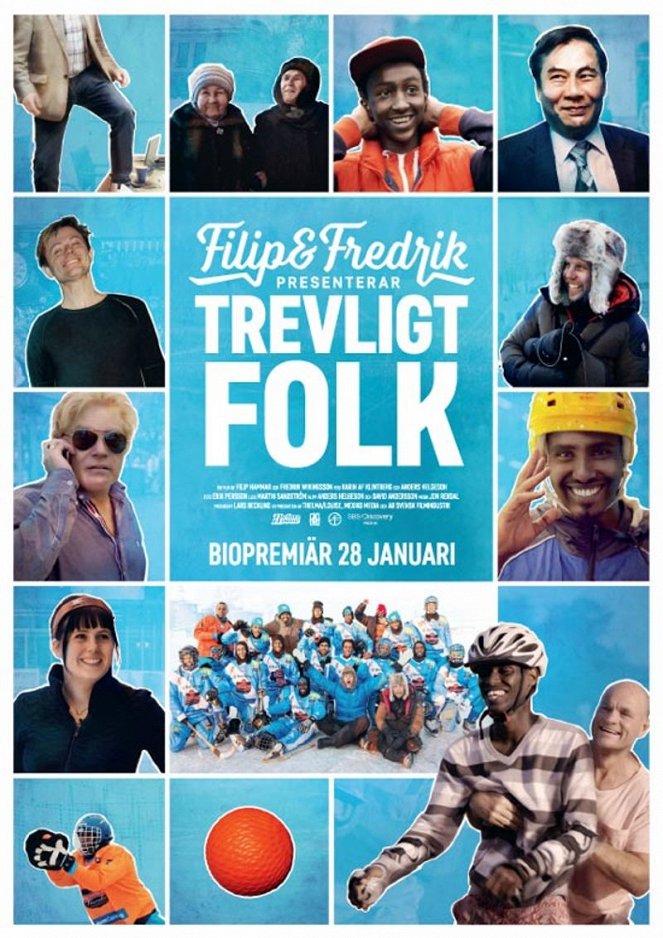 Filip & Fredrik presenterar Trevligt folk - Posters