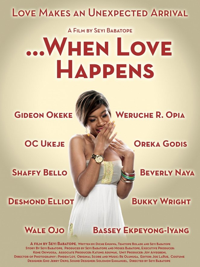 When Love Happens - Plakate