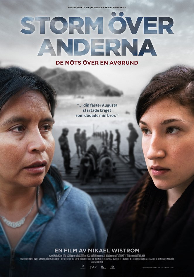 Storm in the Andes - Posters